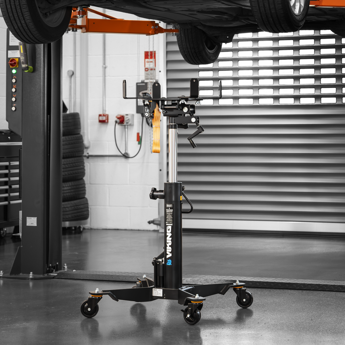 Viking Telescopic Vertical Transmission Jack, 1 Tonne (800TTJ)