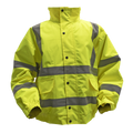Worksafe® Hi-Vis Yellow Jacket with Quilted Lining, Elastica