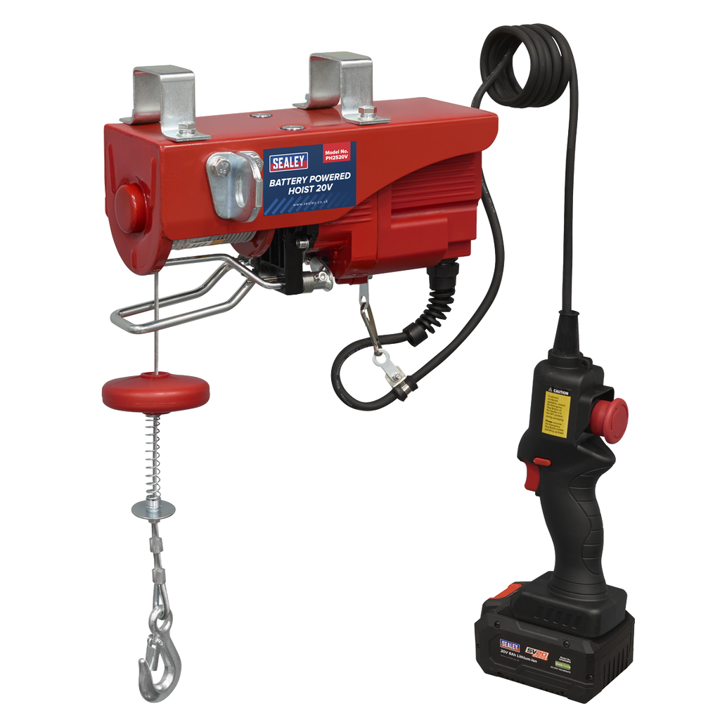 SV20 Series Battery Powered Hoist 125kg, Body Only (PH2520V)