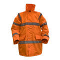 Worksafe® Hi-Vis Orange Jacket with Quilted Lining - Large