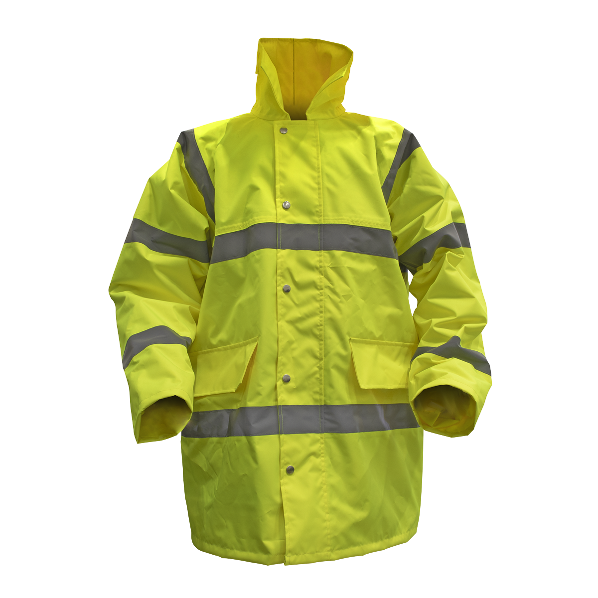 Worksafe® Hi-Vis Yellow Jacket with Quilted Lining - Large