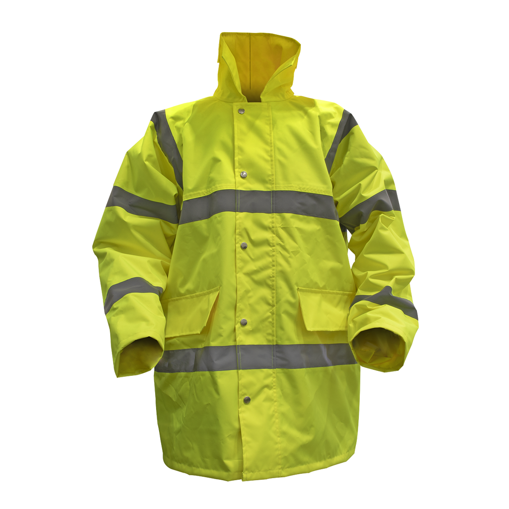 Worksafe® Hi-Vis Yellow Jacket with Quilted Lining - XX-Larg