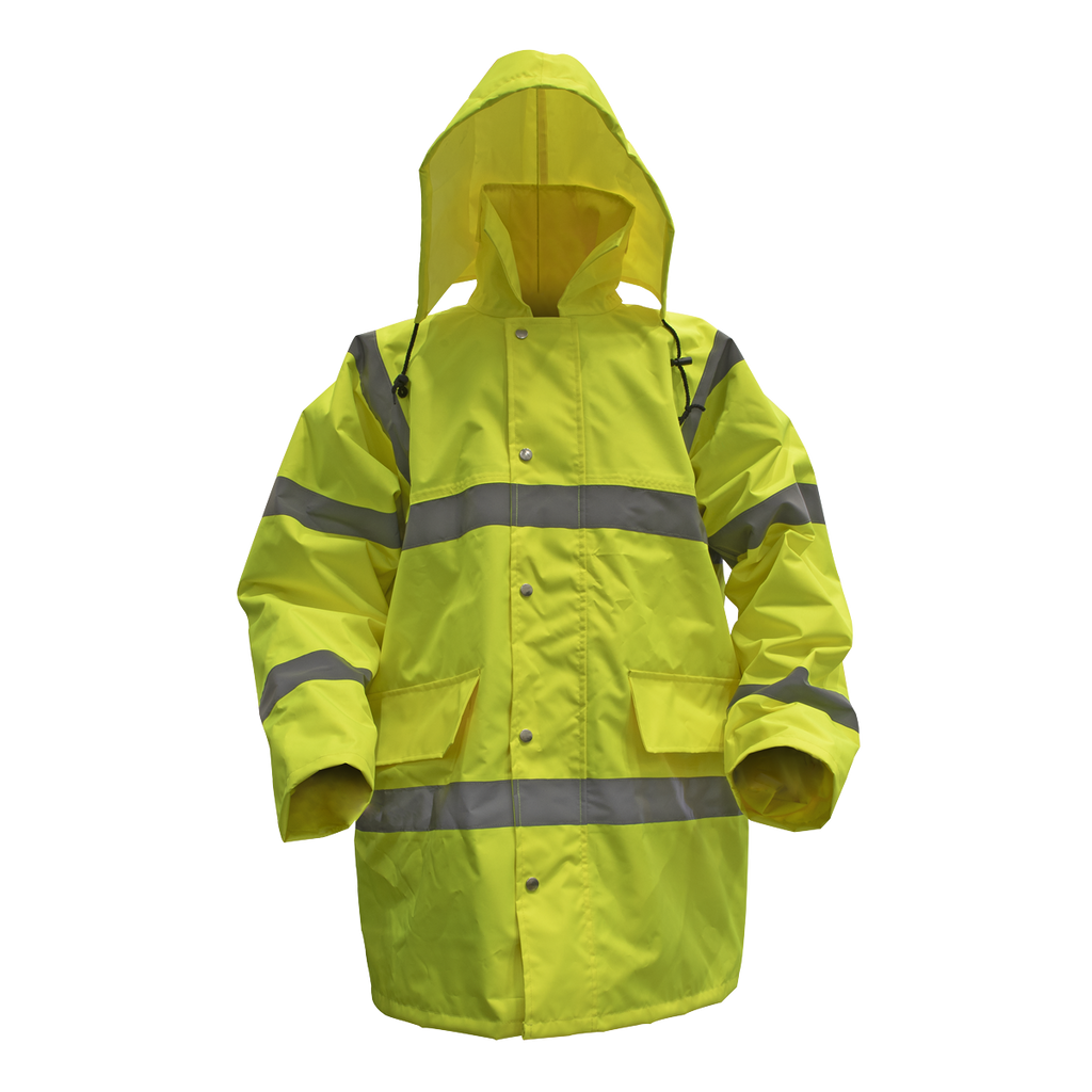 Worksafe® Hi-Vis Yellow Jacket with Quilted Lining - XX-Larg