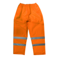 Worksafe® Hi-Vis Orange Waterproof Trousers - Medium