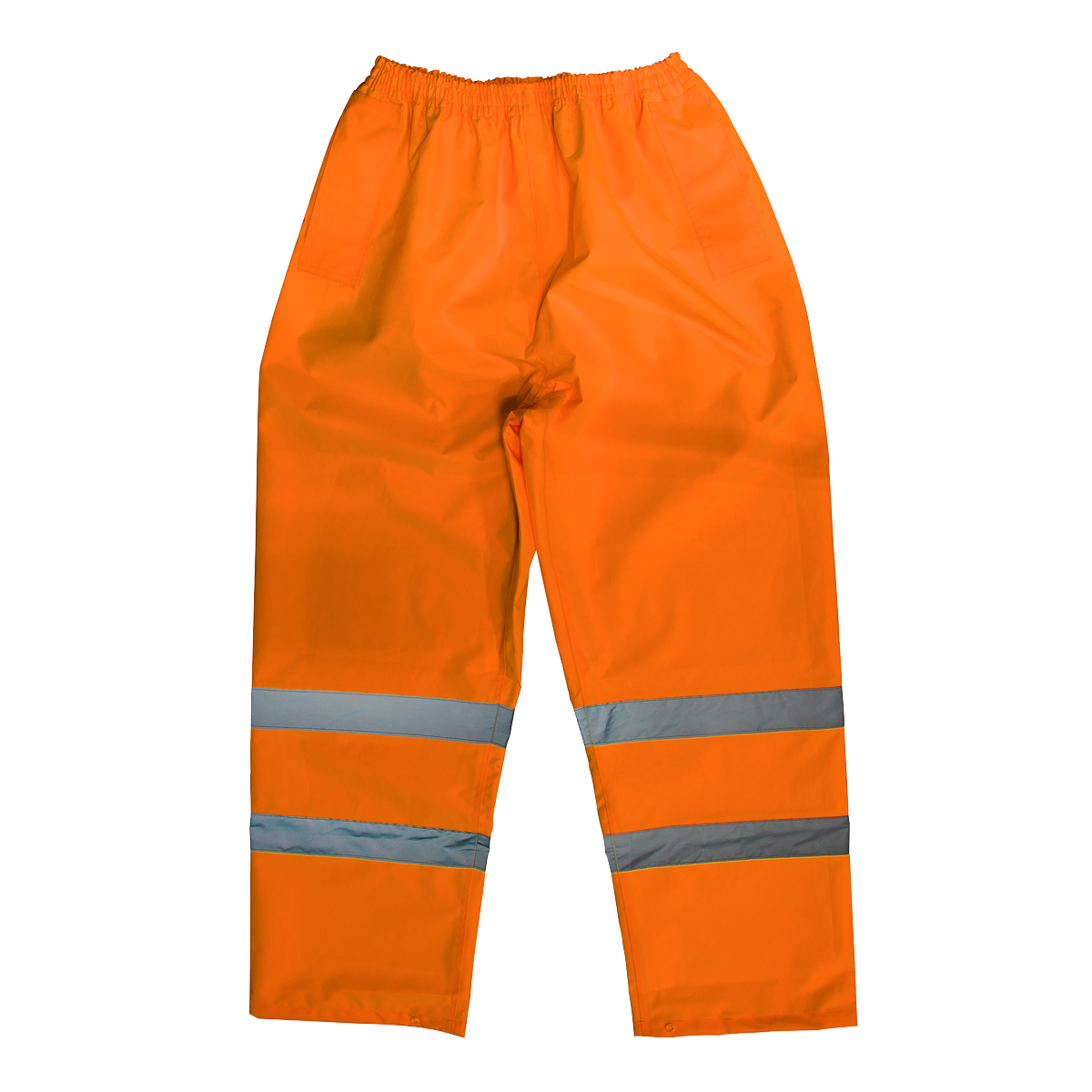 Worksafe® Hi-Vis Orange Waterproof Trousers - Medium