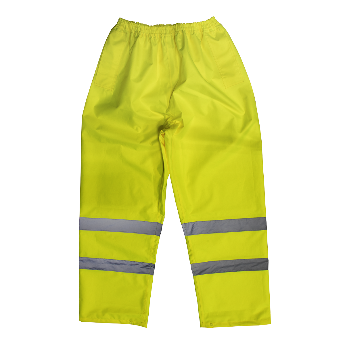 Worksafe® Hi-Vis Yellow Waterproof Trousers - Medium