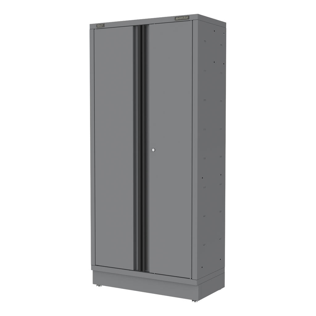 Superline PRO® Black Edition Modular Full Height Floor Cabinet 2 Door 915mm (APMS30BE)