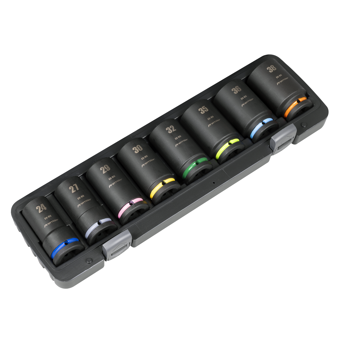 Premier Deep Impact Socket Set 3/4"Sq Drive 8pc