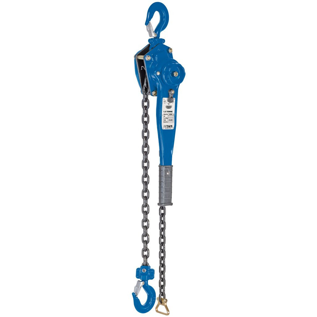 Draper Expert Chain Lever Hoist, 1.5 Tonne (82599)