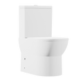 Baridi Close-Coupled Toilet with Soft Close Seat, Dual Flush Cistern & Rimless Flush – White