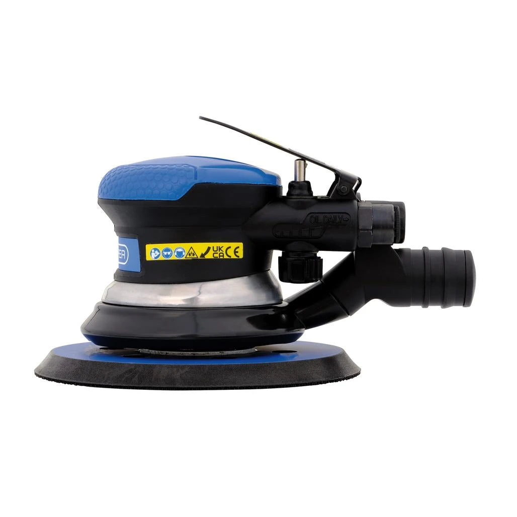 Draper Dual Action Air Palm Sander, 150mm (84125)