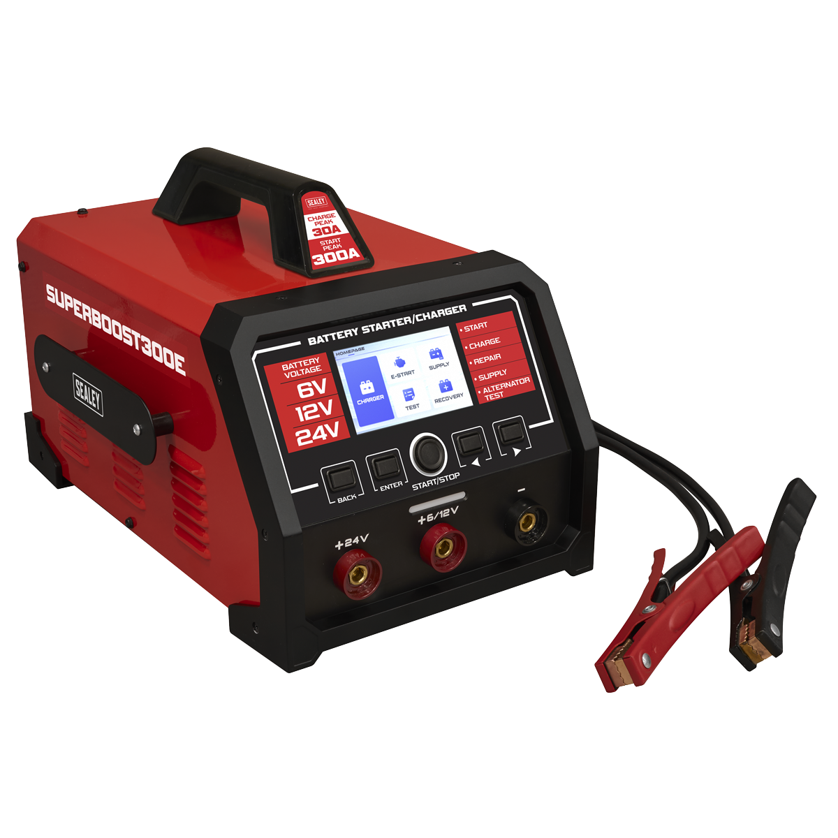 Superboost 6/12/24V Battery Starter Charger 300A (SUPERBOOST300E)
