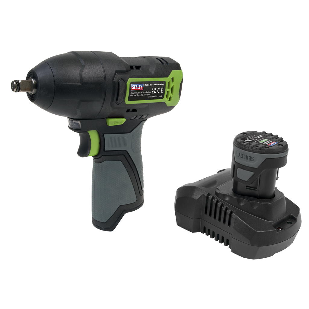 SV10.8 Series Cordless Impact Wrench Kit 3/8"Sq, Euro Plug (CP108VCIWEU)