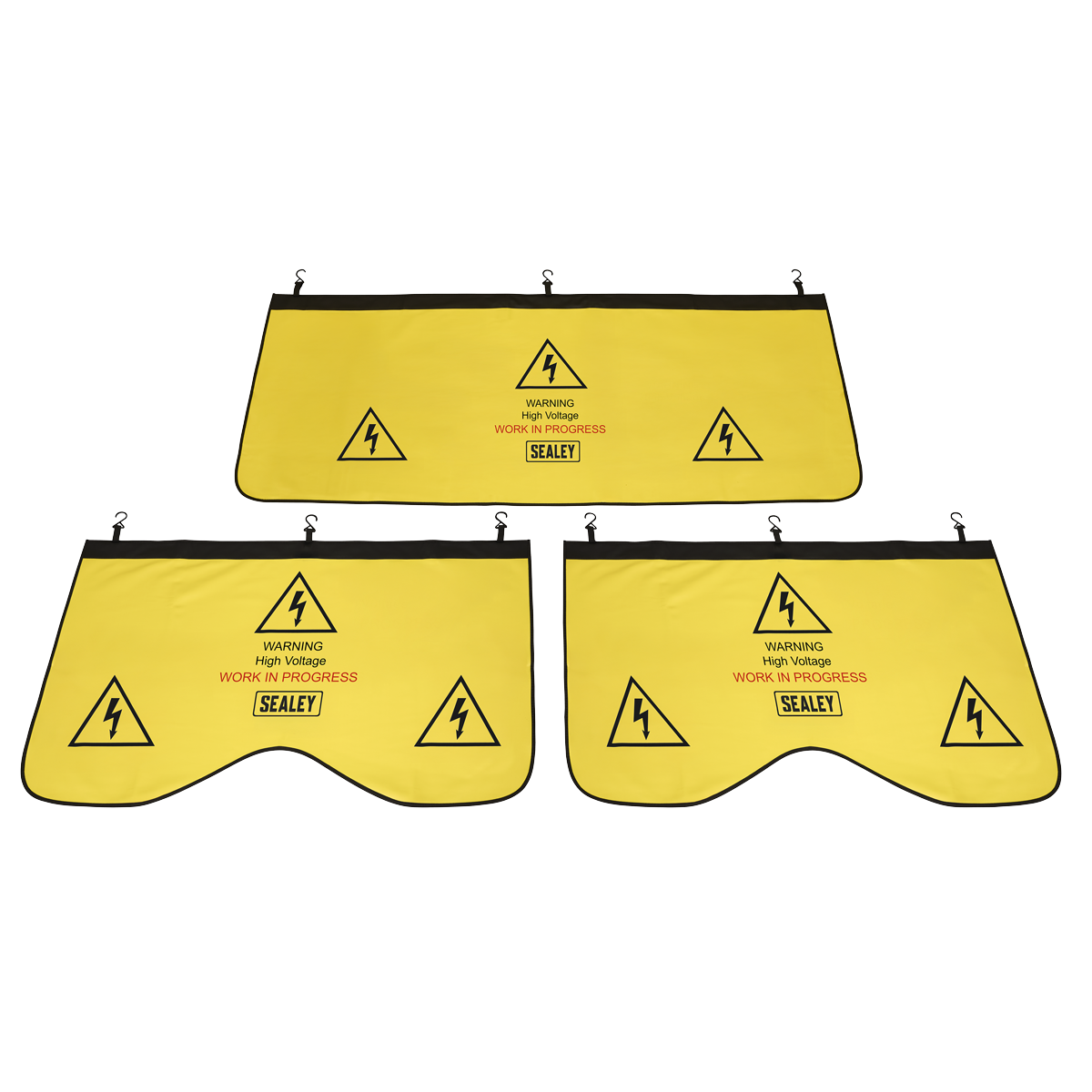 EV Bumper & Wing Cover Set 3pc Yellow (EV8507)