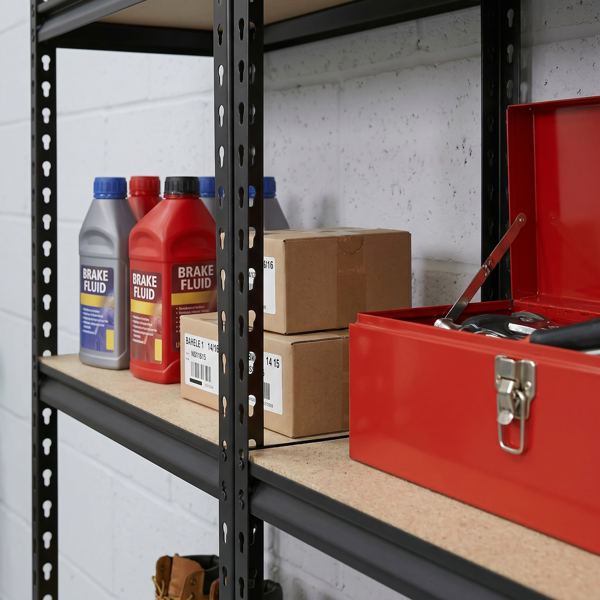 Racking Unit with 5 Shelves 340kg Capacity Per Level - Set of 3