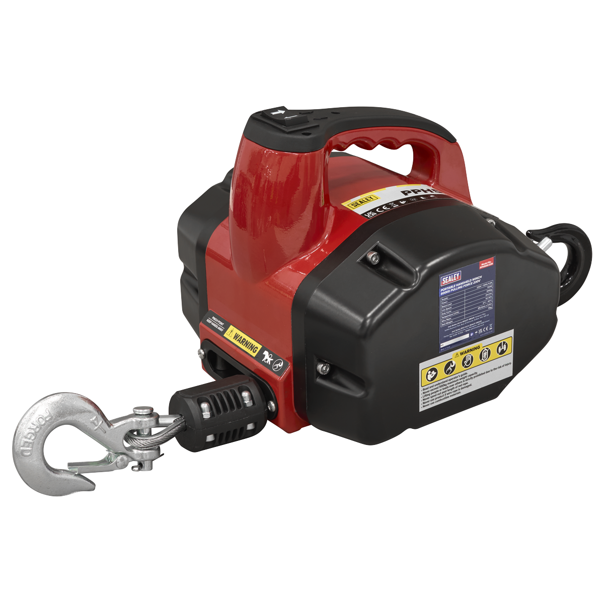 Portable Handheld Winch 500kg Pulling Force 230V