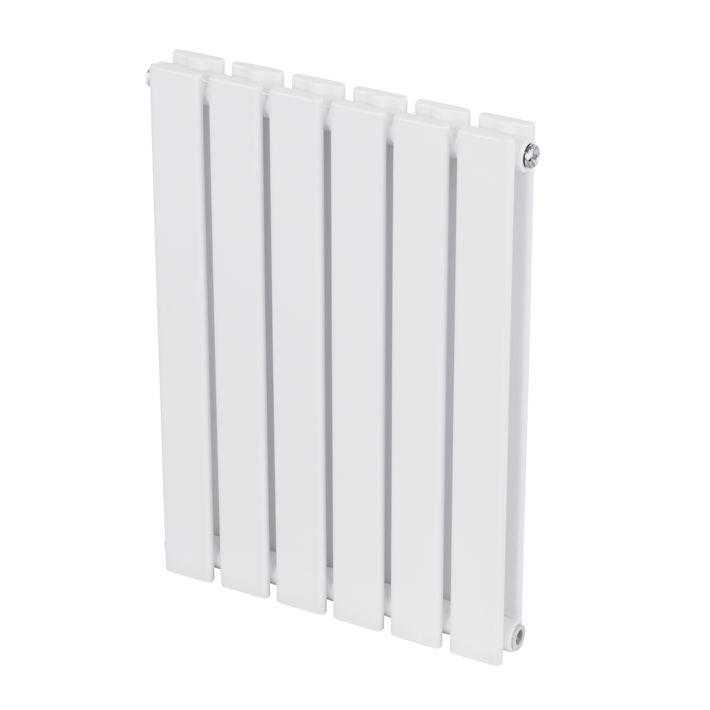 Baridi Horizontal Radiator Contemporary Double Flat Panel Design 600 x 420mm – White