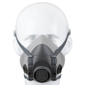 Reusable Half Mask without Filters