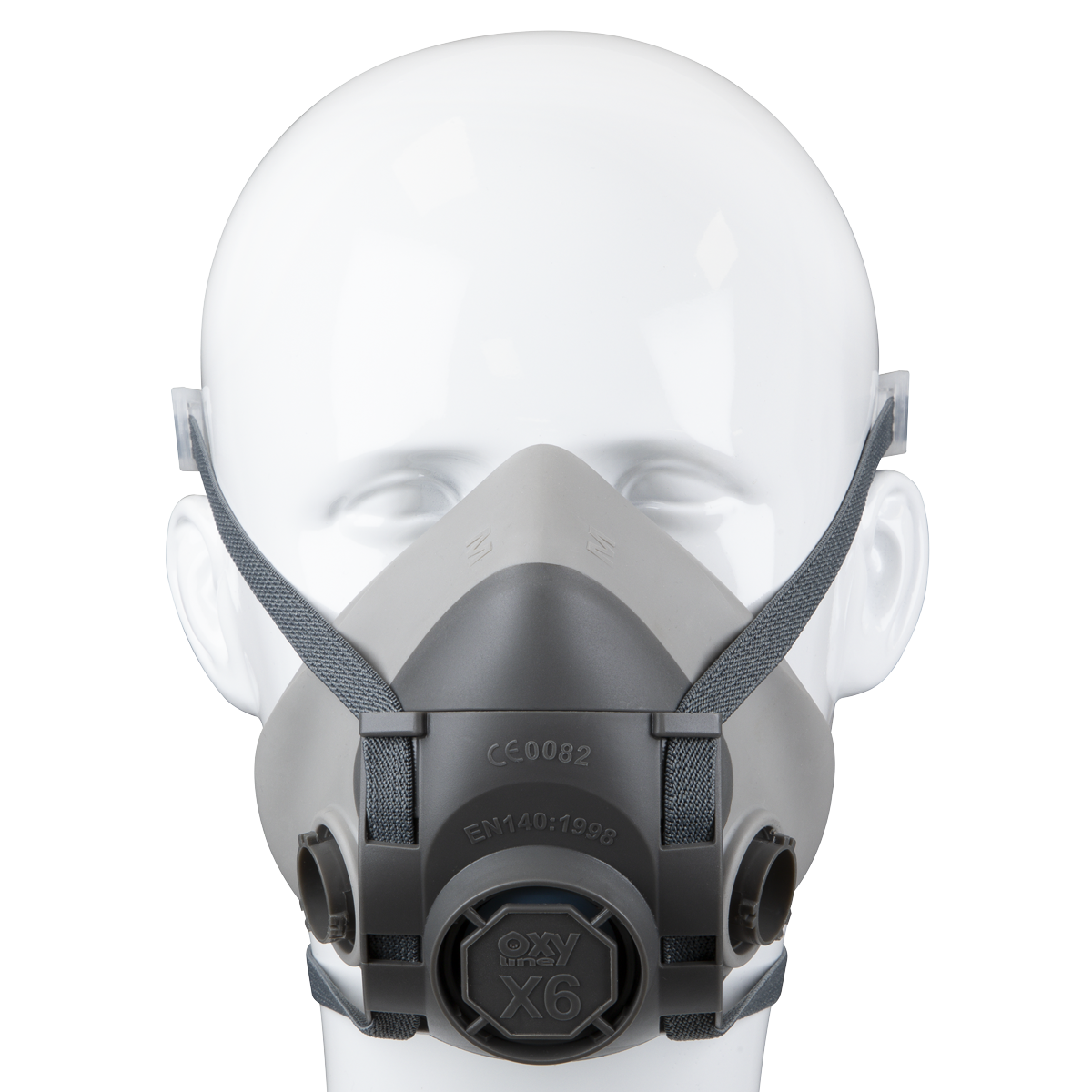 Reusable Half Mask without Filters