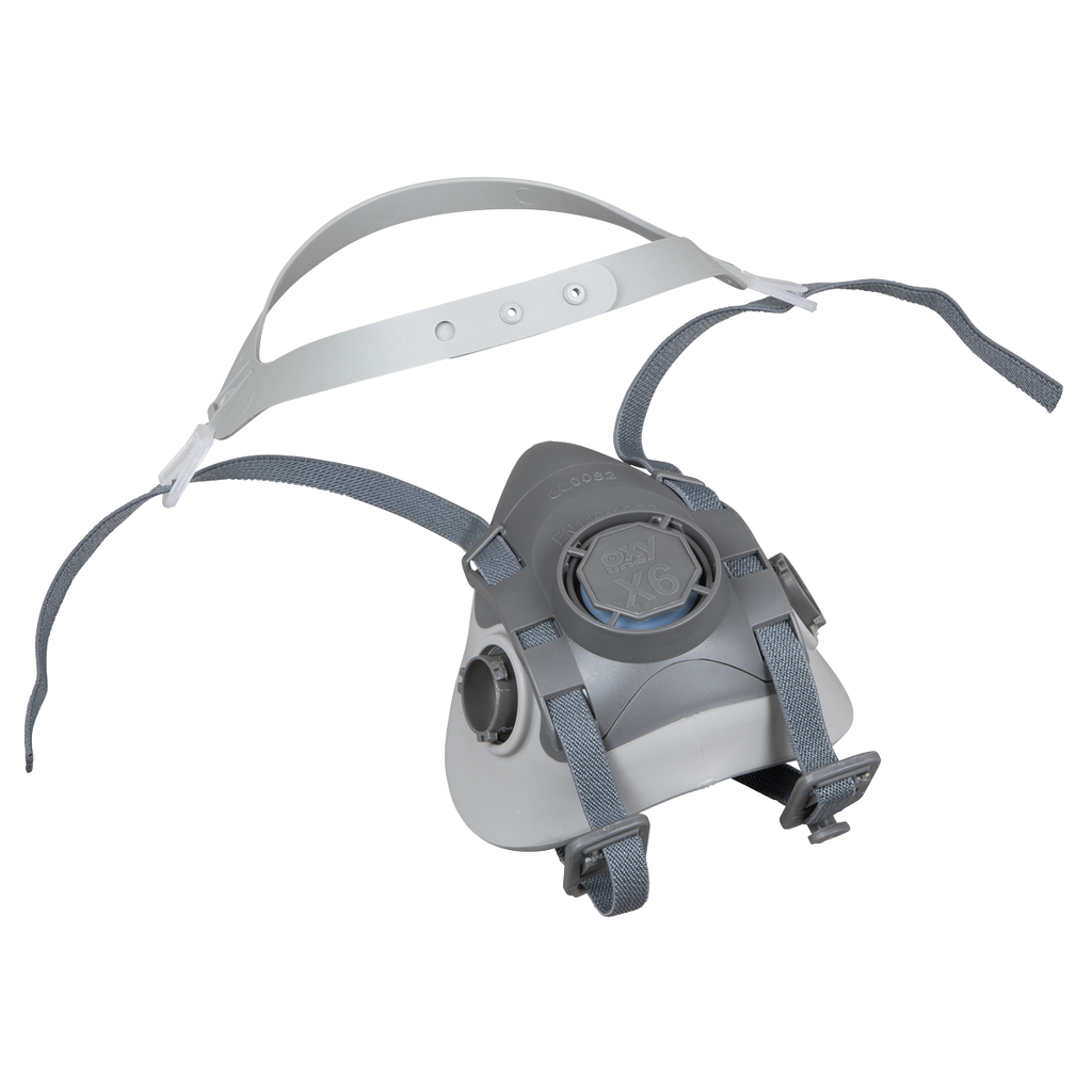 Reusable Half Mask without Filters