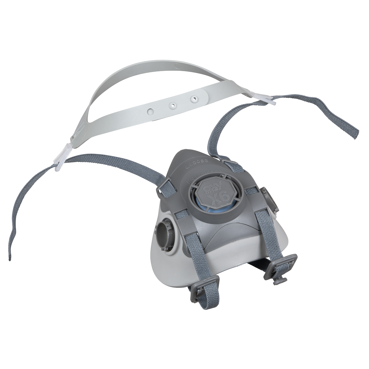 Reusable Half Mask without Filters