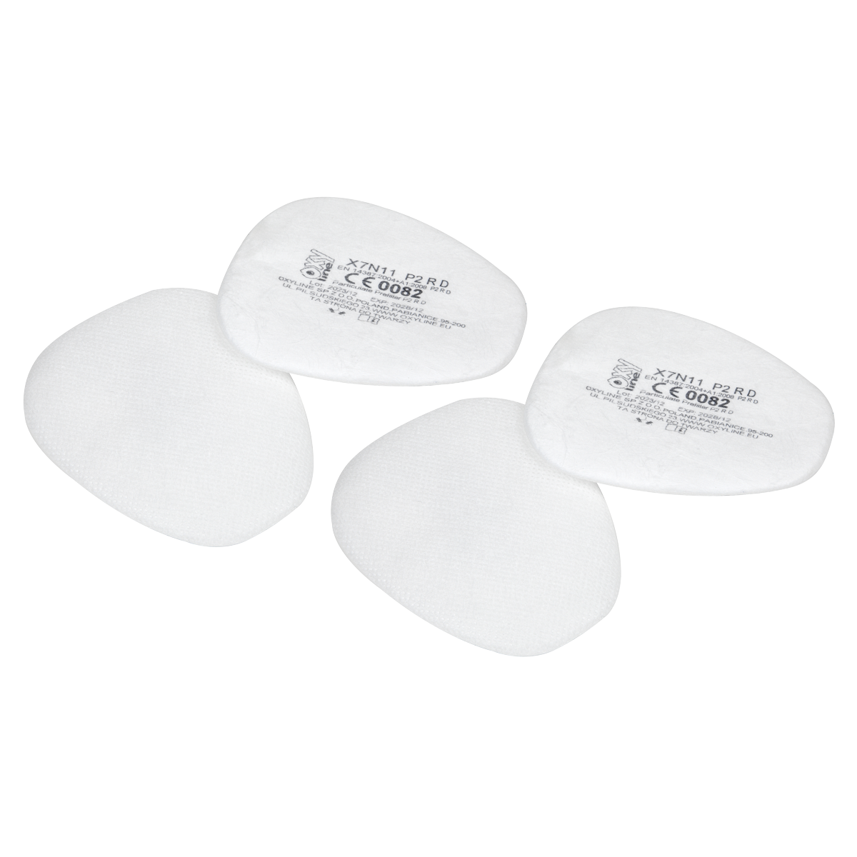 P2 R D Particulate Prefilter - Pack of 4
