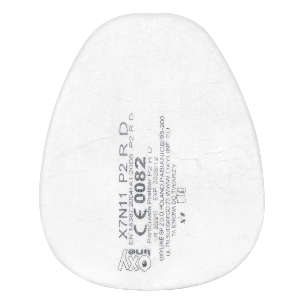 P2 R D Particulate Prefilter - Pack of 4