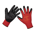 Worksafe® Nitrile Foam Gloves, Large - Pack of 12 Pairs