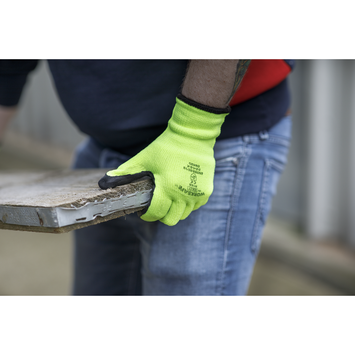 Worksafe® Thermal Super Grip Gloves, Large - Pair