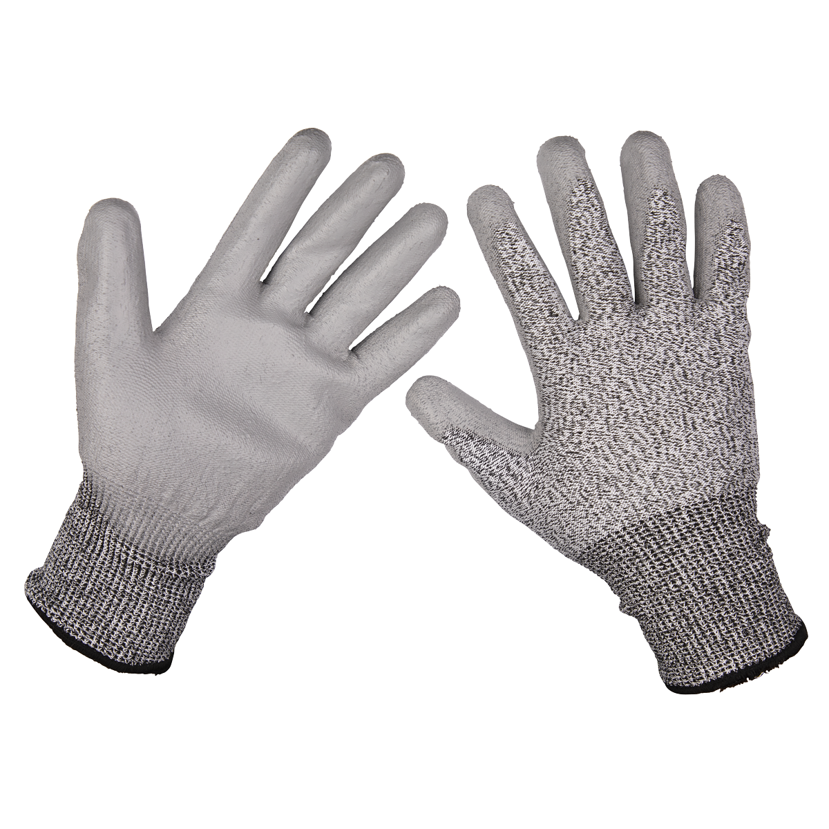Worksafe® Anti-Cut PU Gloves (Cut Level C), Large - Pair
