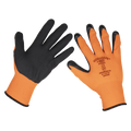 Worksafe® Foam Latex Gloves, X-Large - Pack of 12 Pairs