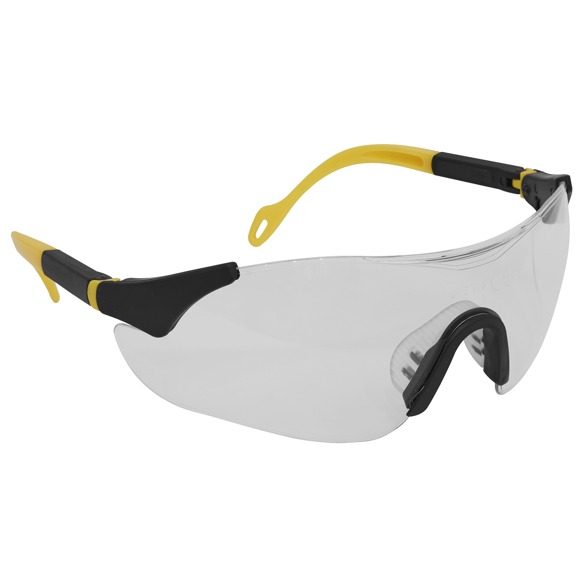 Worksafe® Sports Style Clear Safety Glasses with Adjustable