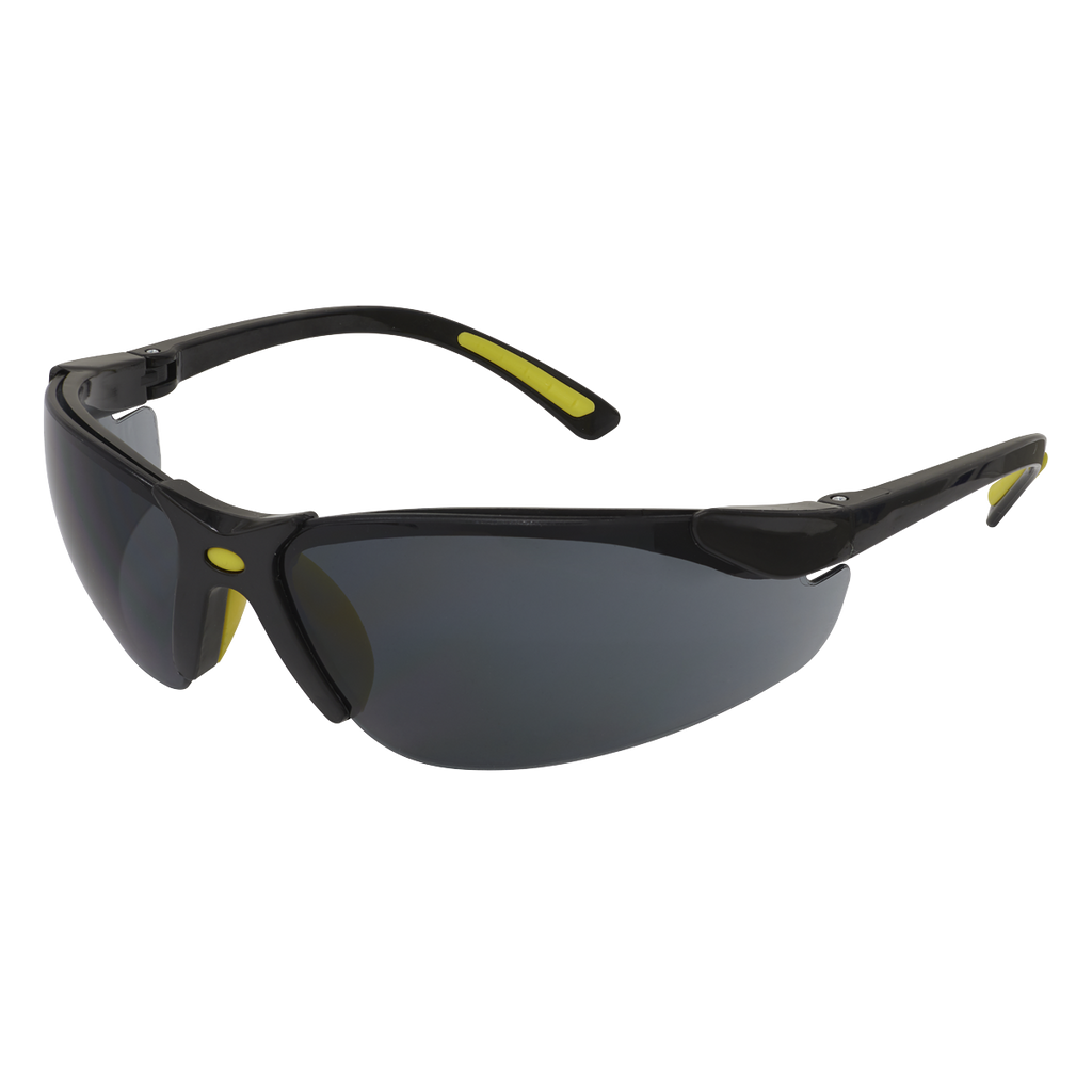 Worksafe® Zante Style Smoke Lens Safety Glasses with Flexi A