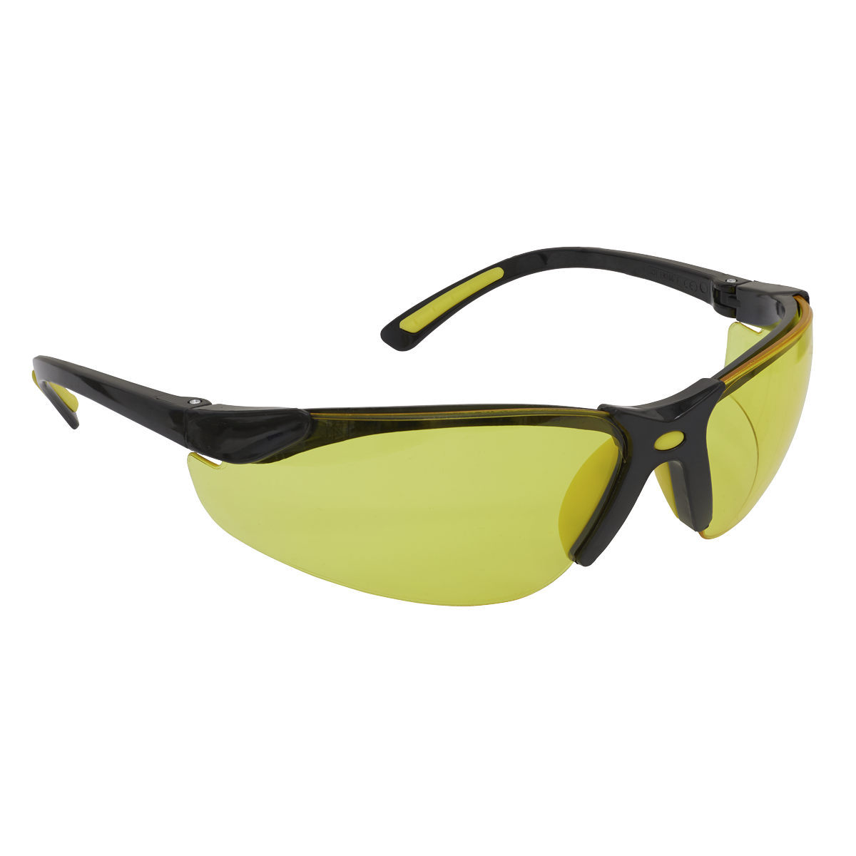 Worksafe® Zante Style Amber Lens Safety Glasses with Flexi A