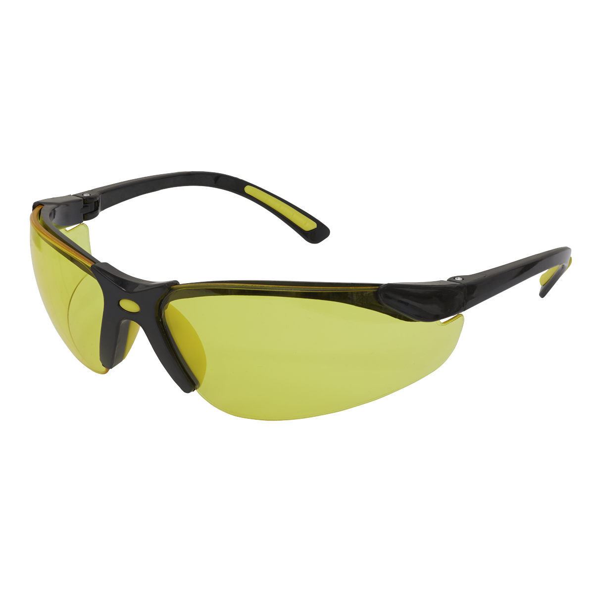 Worksafe® Zante Style Amber Lens Safety Glasses with Flexi A
