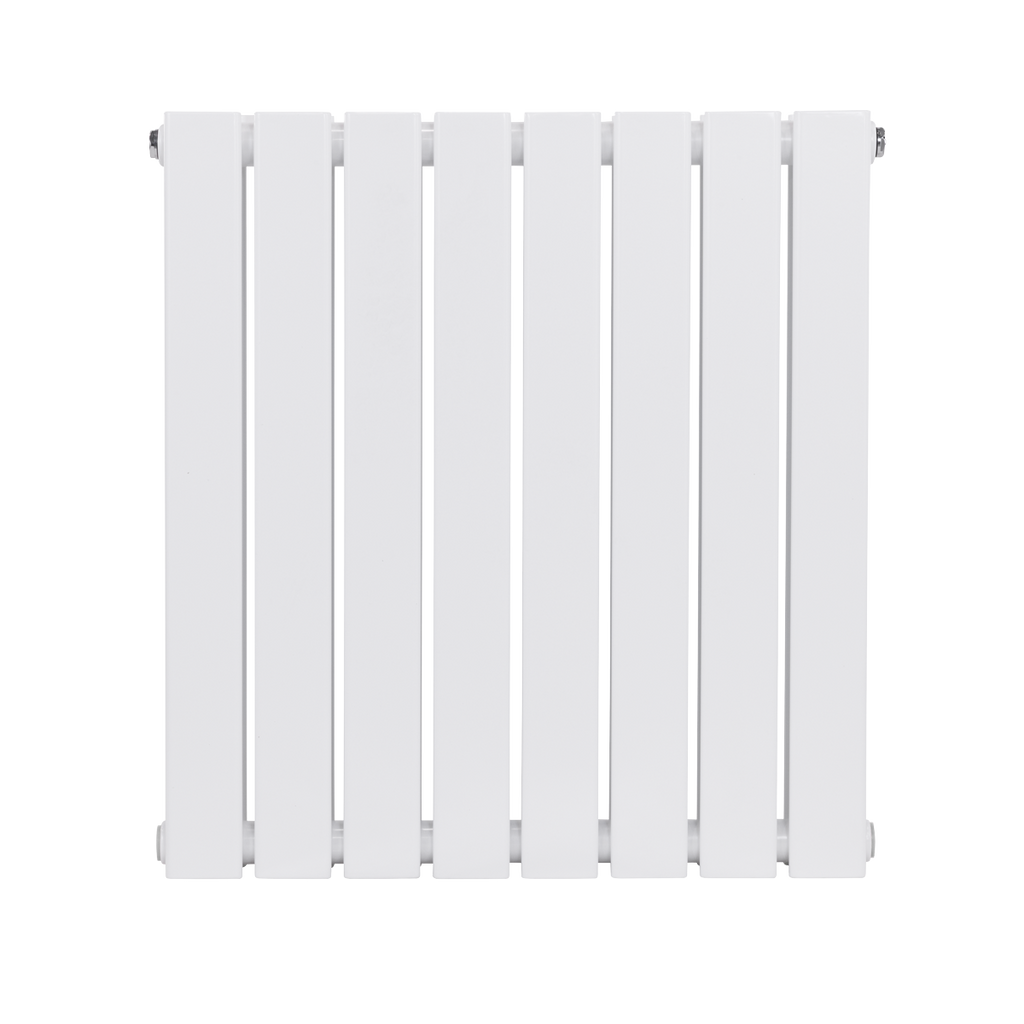 Baridi Horizontal Radiator Contemporary Double Flat Panel Design 600 x 560mm – White