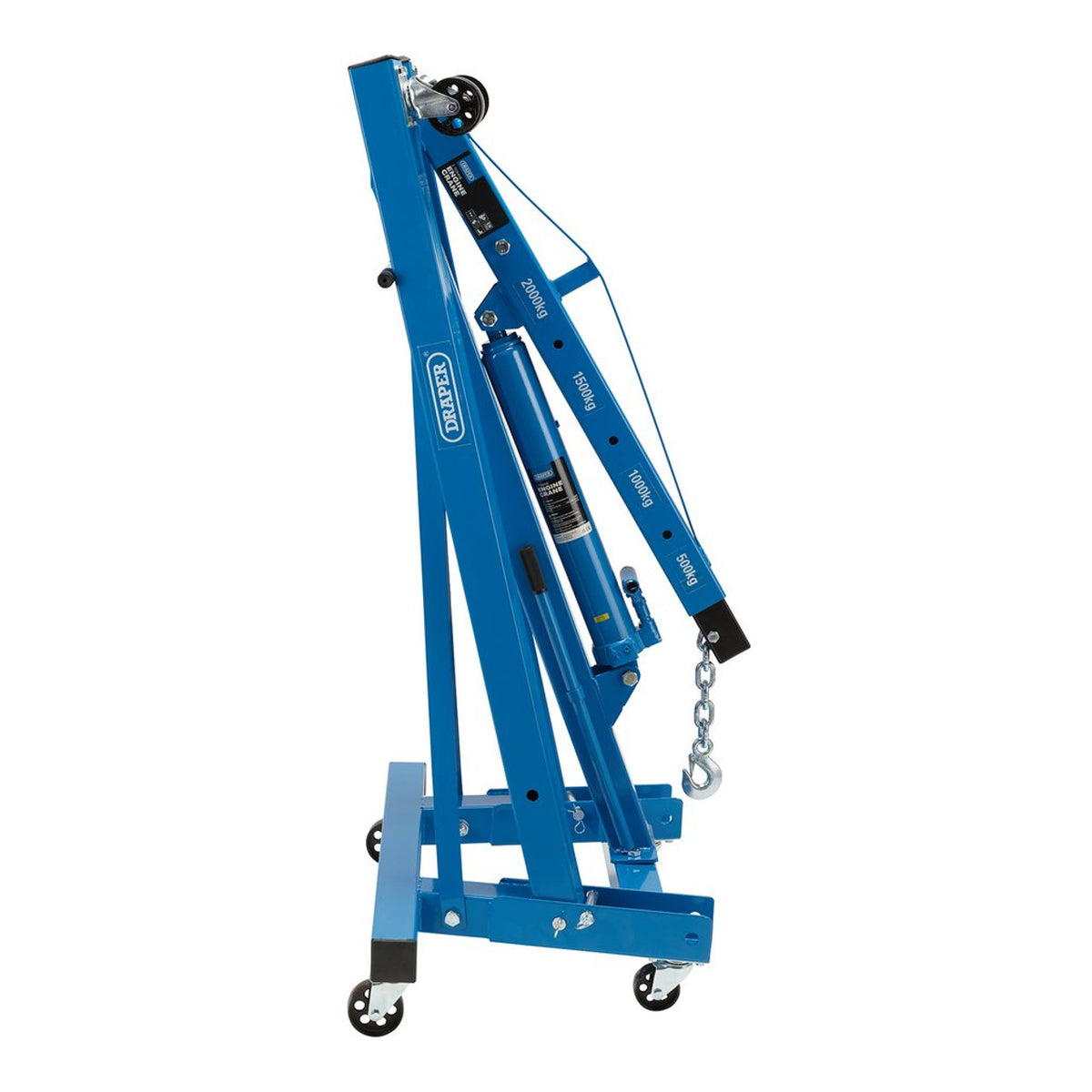 Draper Folding Engine Crane, 2 Tonne (93510)