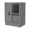 Superline PRO® Black Edition Modular Multifunction Cabinet with Drawer 680mm (APMS36BE)