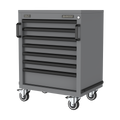 Superline PRO® Black Edition Modular Mobile Cabinet 7 Drawer 646mm (APMS37BE)