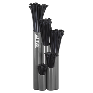 Large Magnetic Cable Tie Holder - Grey