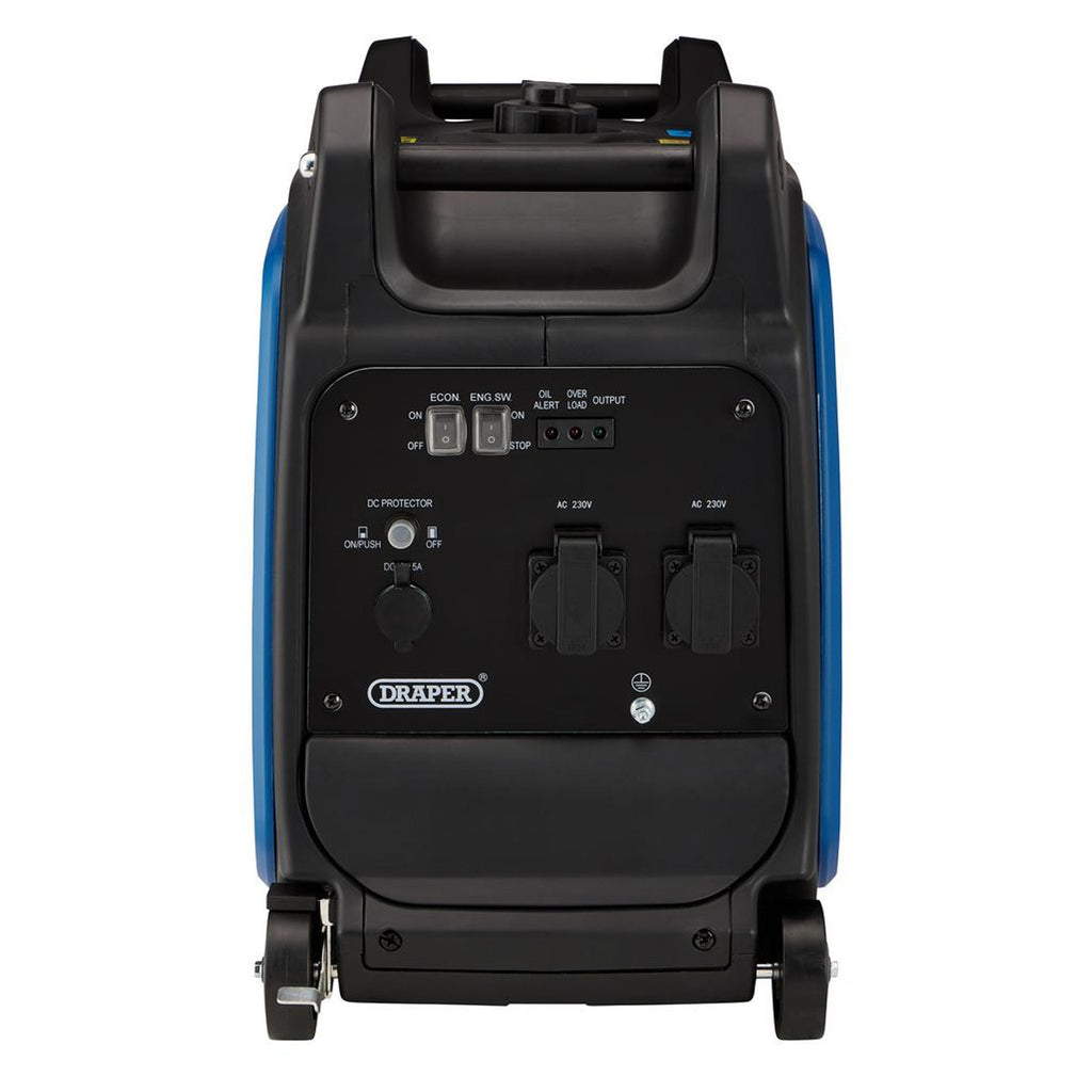 Draper Petrol Inverter Generator, 2800W (95198) (Ex-Display)