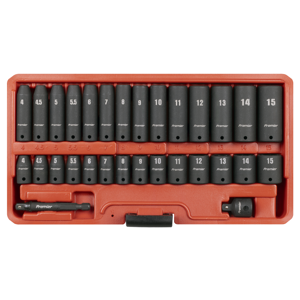 Premier Impact Socket Set 30pc 1/4"Sq Drive (AK5640M)