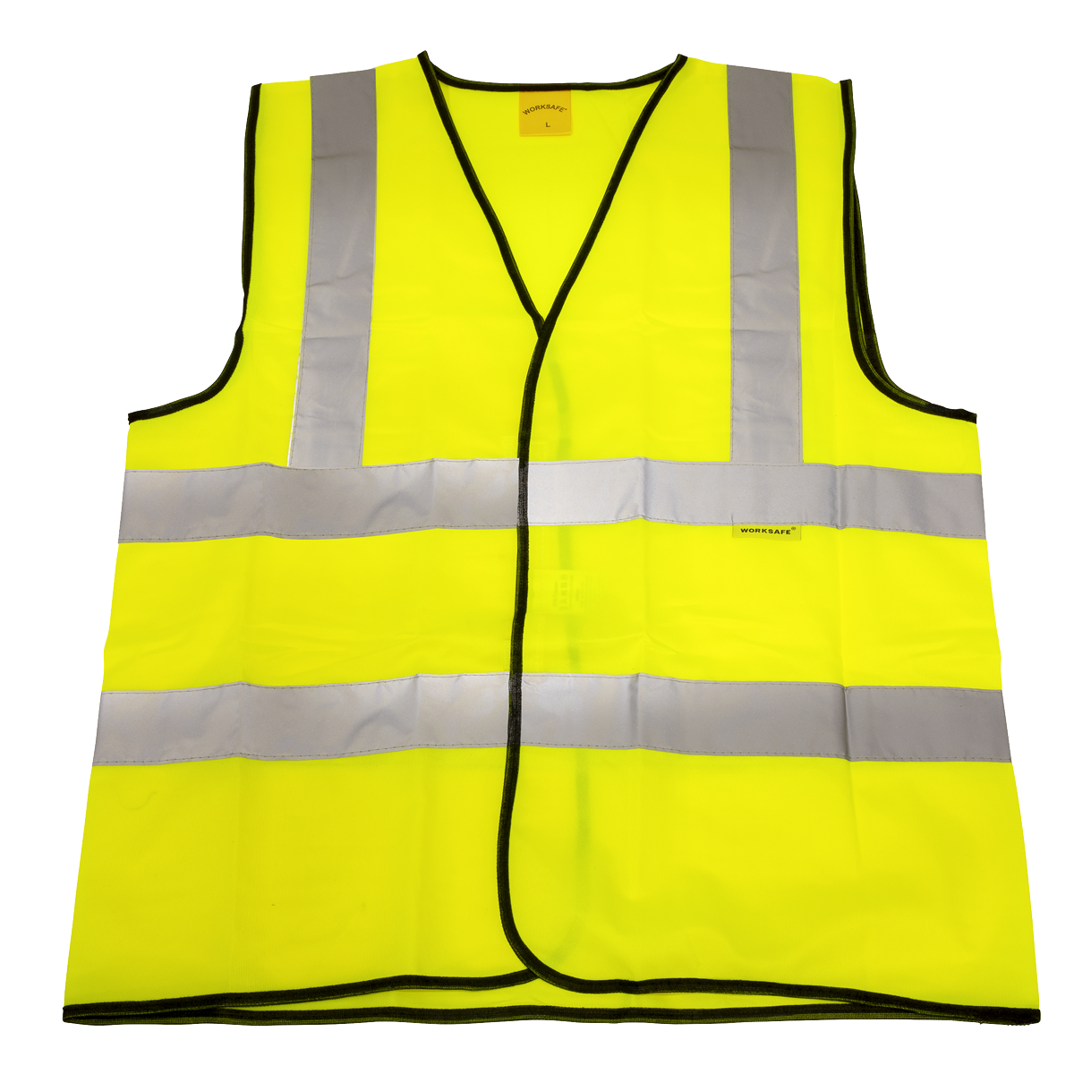 Worksafe® Hi-Vis Yellow Waistcoat - Large