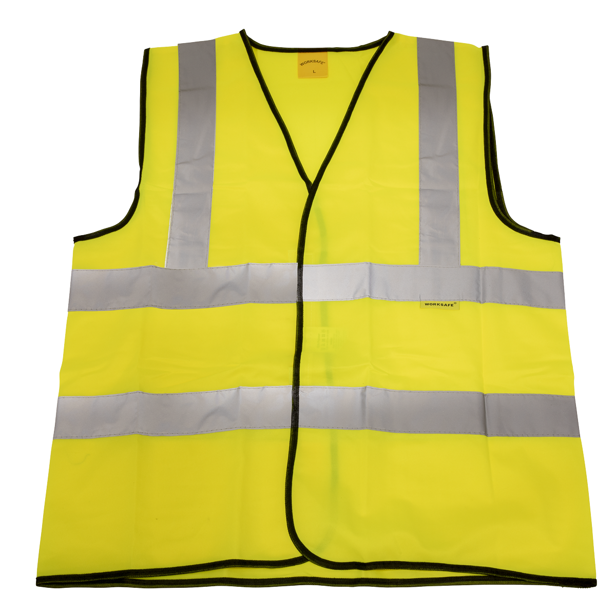Worksafe® Hi-Vis Yellow Waistcoat - Medium