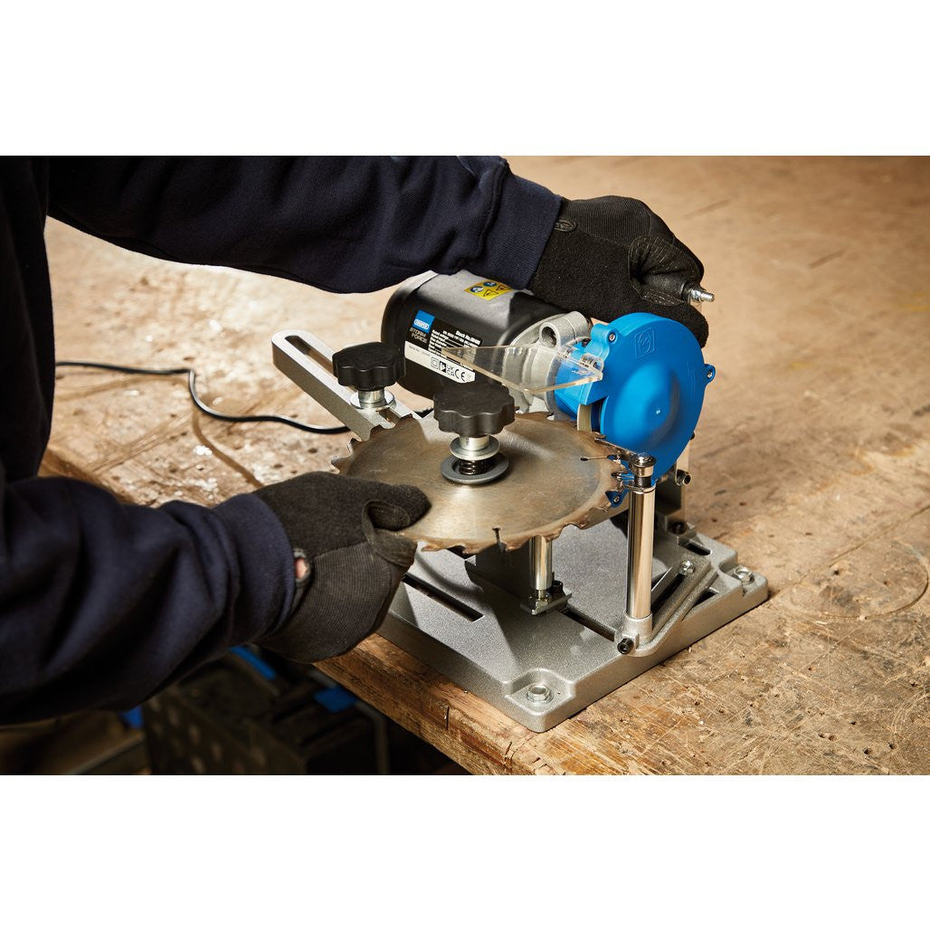 Draper Storm Force® Circular Saw Blade Sharpener, 110W (98486) (Ex-Display)
