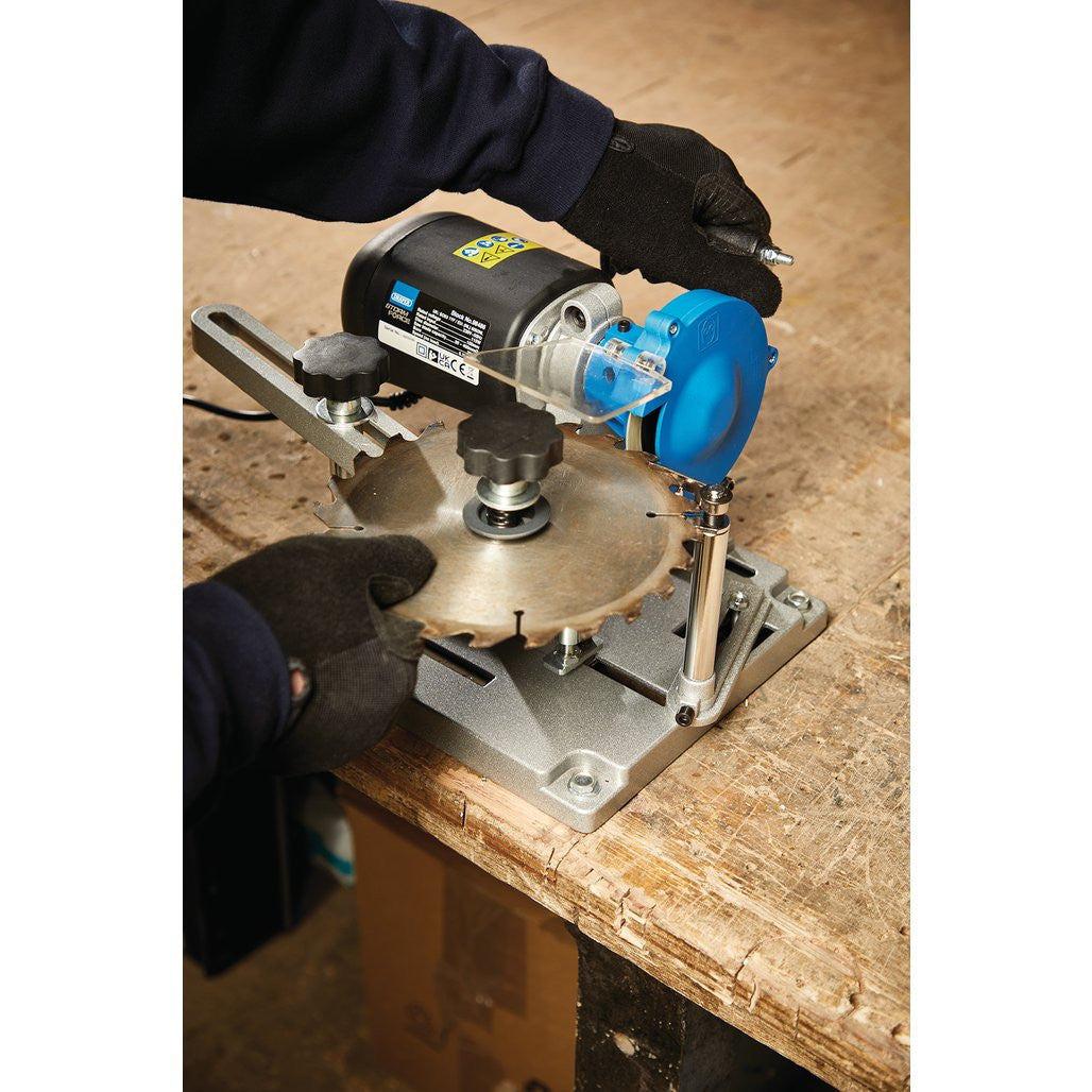 Draper Storm Force® Circular Saw Blade Sharpener, 110W (98486) (Ex-Display)