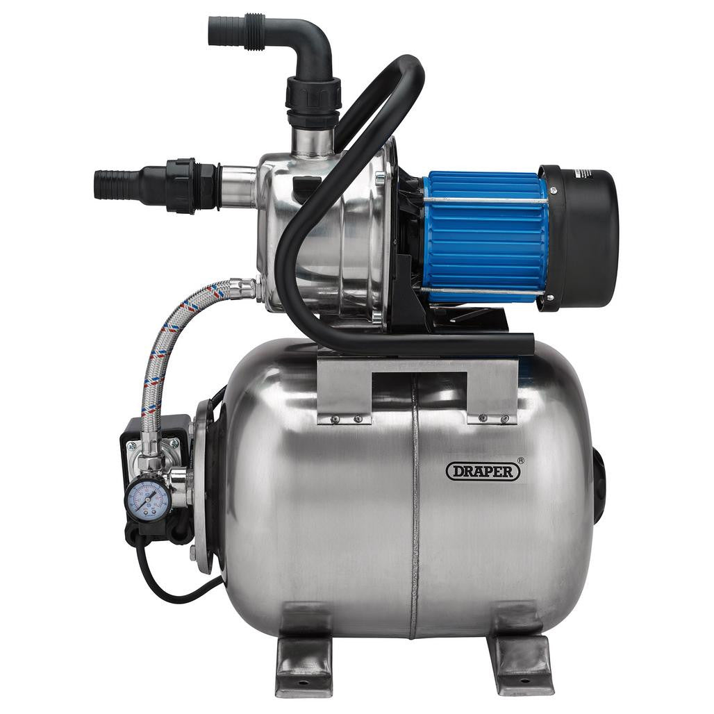 Draper Stainless Steel Booster Pump, 50L/min, 800W (98915)