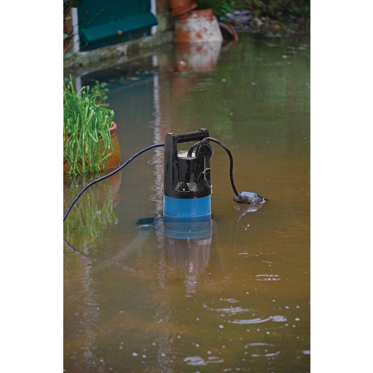 Draper Submersible Dirty Water Pump with Float Switch, 416L/min (98919) (Ex-Display)