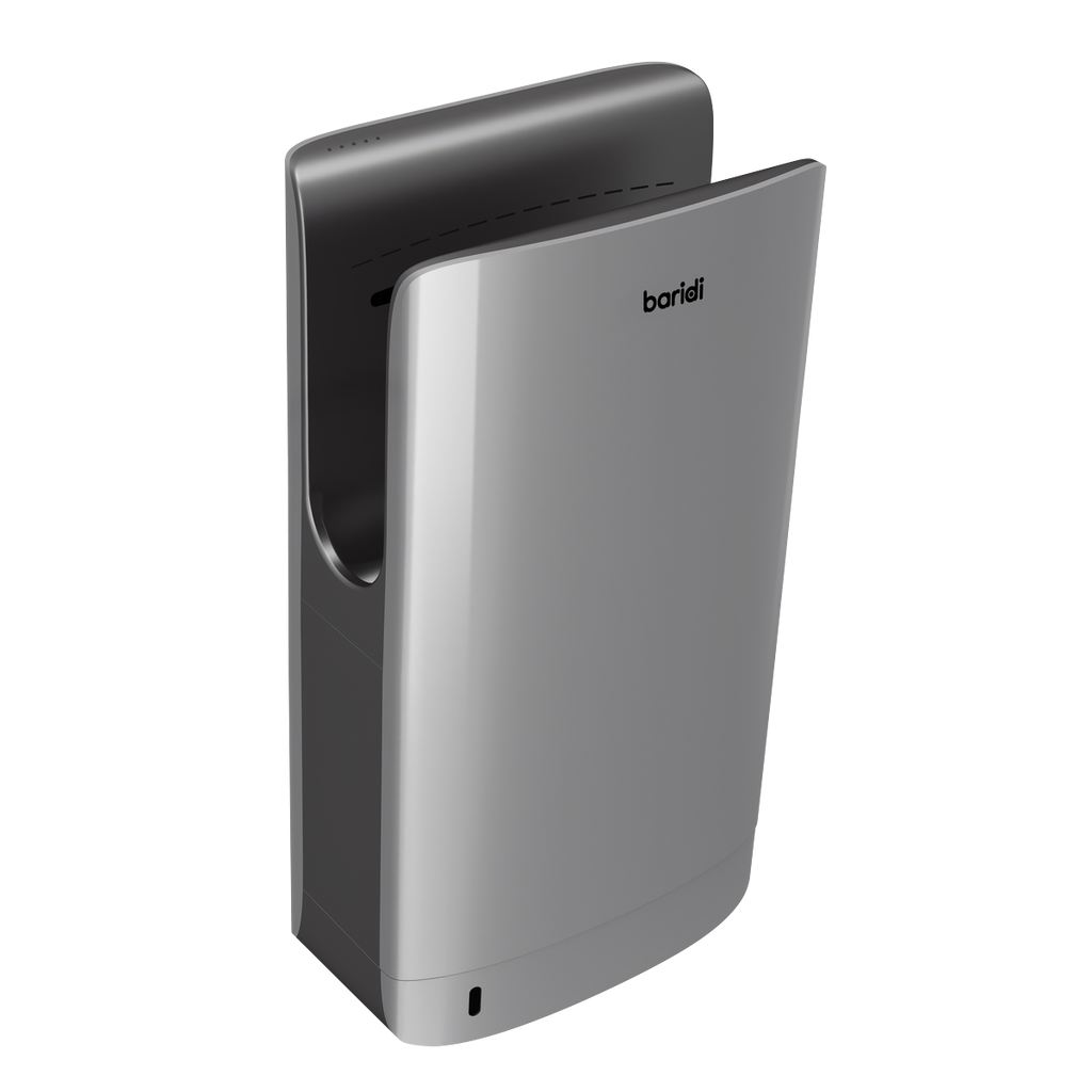 Baridi Hand Dryer with HEPA Filter & Auto-Sensor 1750W/230V - Silver