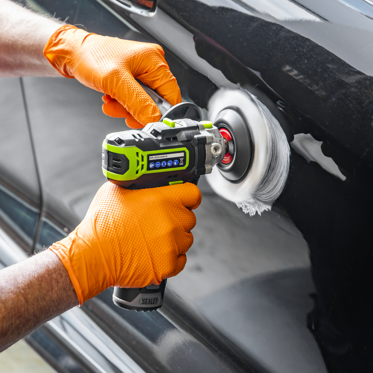 SV10.8 Series 75mm Cordless Polisher Kit, Euro Plug (CP108VCPEU)